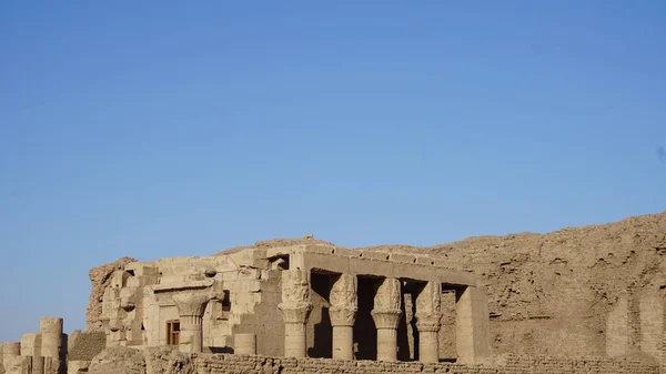 Egyptian Temple Edfu Egypt — Φωτογραφία Αρχείου