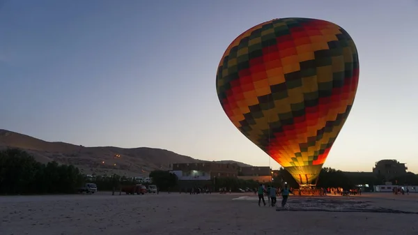 Valley Kings Luxor Egypt July 2022 Preparation Balloons Make Tourist — 图库照片