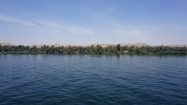Landscape Bank Nile River Egypt — Foto de Stock