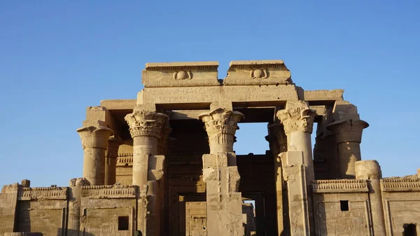 View Komombo Temple Nile River Egypt — Φωτογραφία Αρχείου
