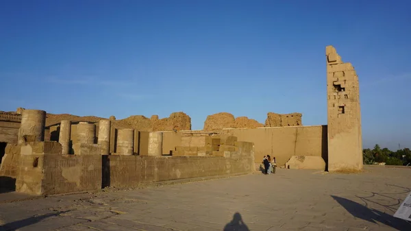 Blick Auf Den Komombo Tempel Nil Ägypten — Stockfoto