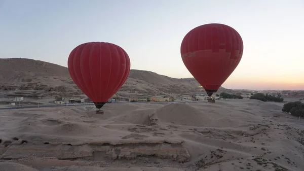 Balloons Valley Kings Luxor Egypt — 图库照片