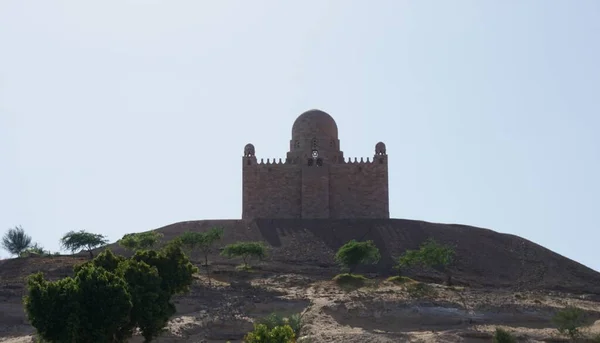 Aga Khan Mausoleum Aswan Egypt — Fotografia de Stock