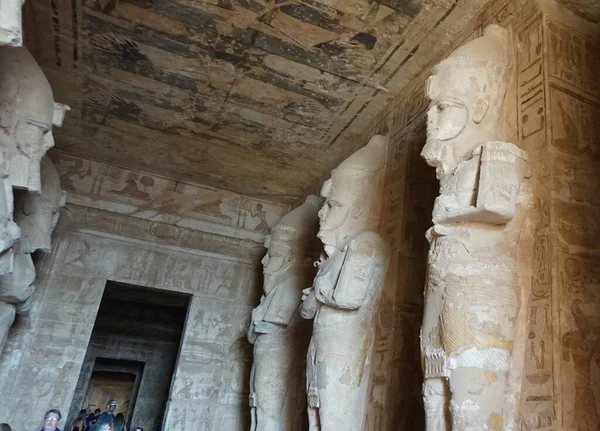 Great Temple Ramses Abu Simbel Egypt — Photo