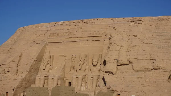Great Temple Ramses Abu Simbel Egypt — Photo