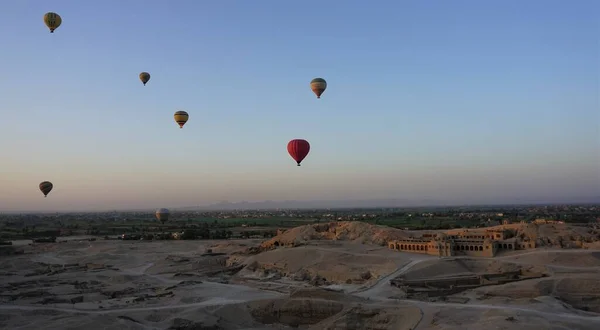 Luxor Ägypten Juli 2022 Ballonfahrt Über Das Tal Der Königinnen — Stockfoto