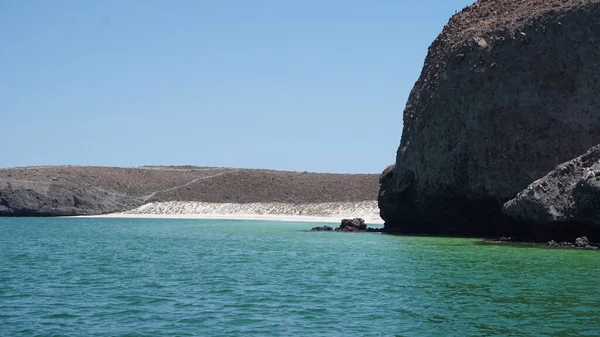 View Bay Balandra Baja California Sur Mexico — стокове фото