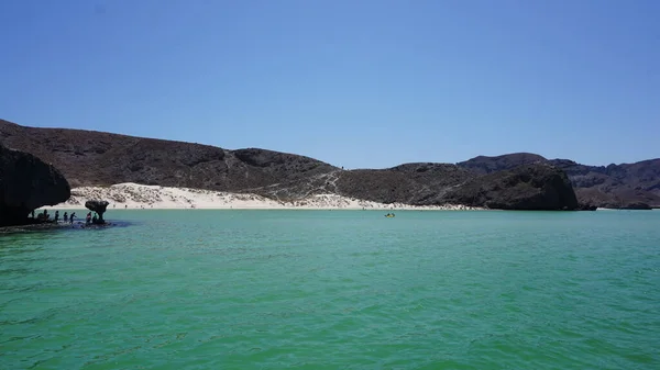 View Bay Balandra Baja California Sur Mexico — 스톡 사진