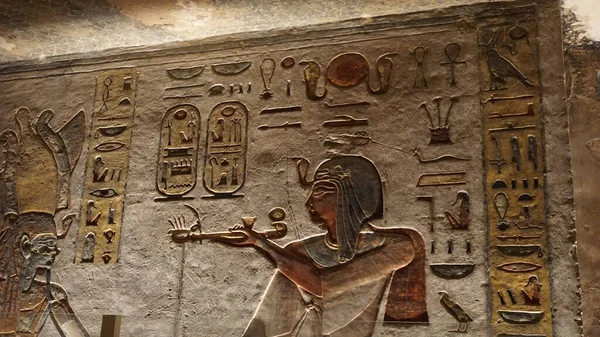 Views Tomb Ramses Iii Valley Kings Luxor Egypt — Photo