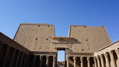 Temple of the god Horus in Edfu, Egypt