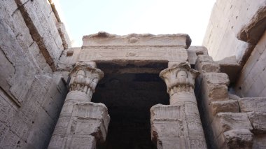 Temple of the god Horus in Edfu, Egypt