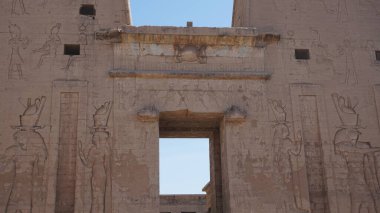 Temple of the god Horus in Edfu, Egypt