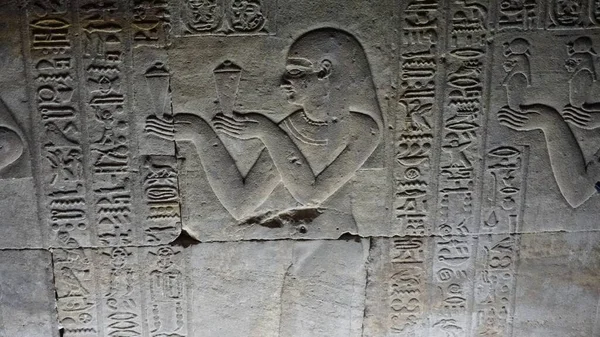 Temple of the god Horus in Edfu, Egypt