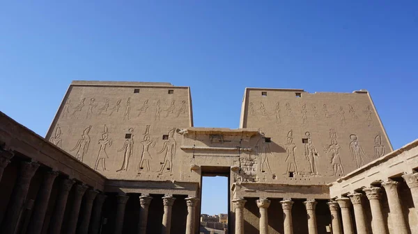 Temple God Horus Edfu Egypt — Stock fotografie