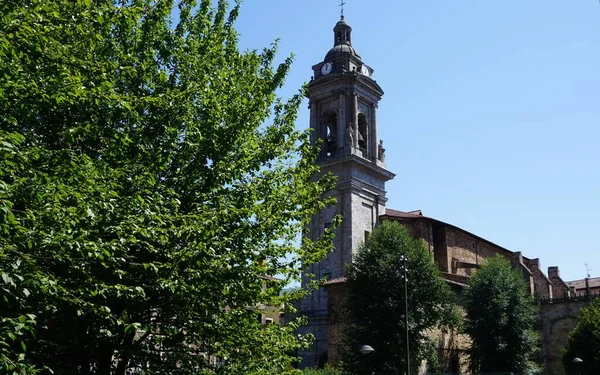 View Church Oati Basque Country — Foto Stock