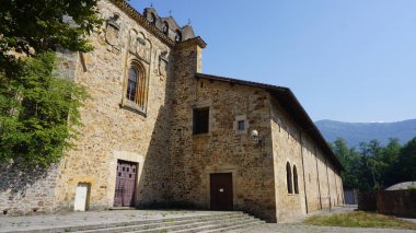 View of a monastery of Poor Clare nuns in Oati, Basque Country