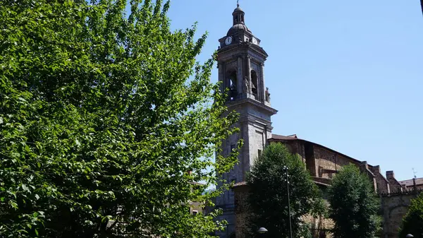 Bell Tower Church Oati Guipzcoa Basque Country — 스톡 사진