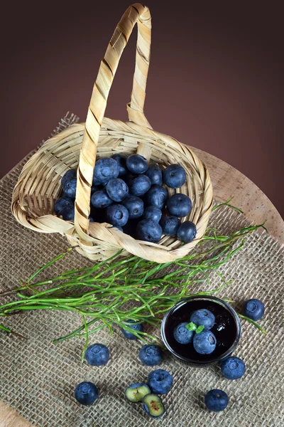 Still life with blueberries Royalty Free Stock Images