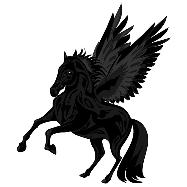 Pegasus häst — Stock vektor