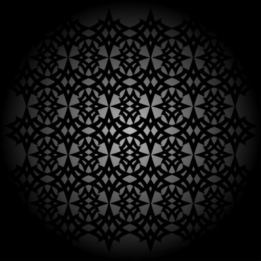 geometrik dekoratif desen