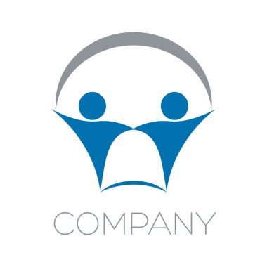 insanlar bir logo var