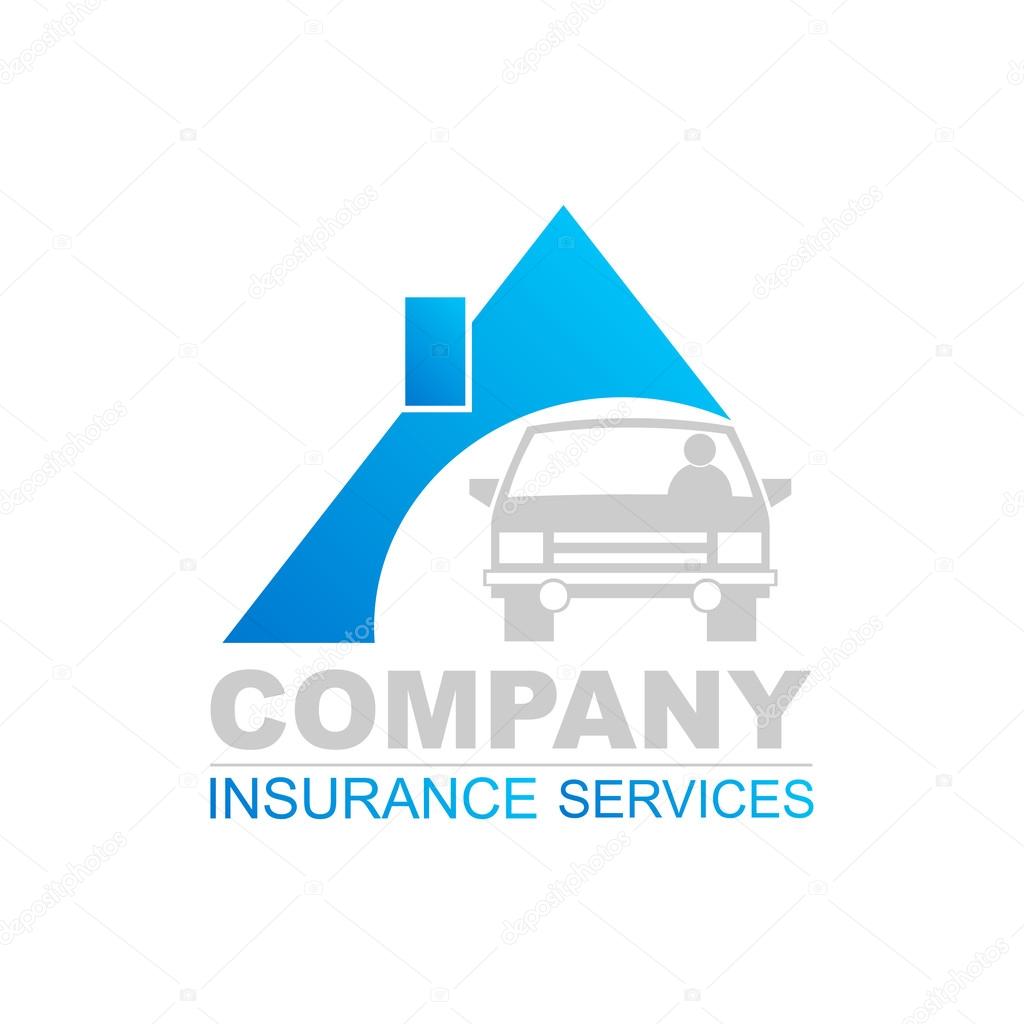 Insurance logo design template
