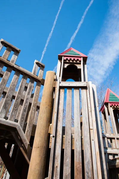 Children's park play structure Royalty Free Stock Photos