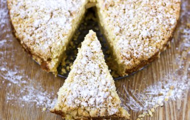 streuselkuchen: Alman kek (seçici odak)