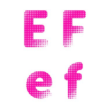 Alfabeyi yazın harf vektör