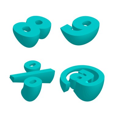 vektör alfabe numaraları