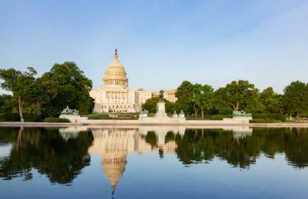 Time Lapse United States Capitol — 图库视频影像