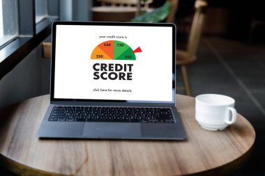 Kredi puanı (iş adamı kontrol kredi puanı Online ve mali ödeme bütçe para Puan)