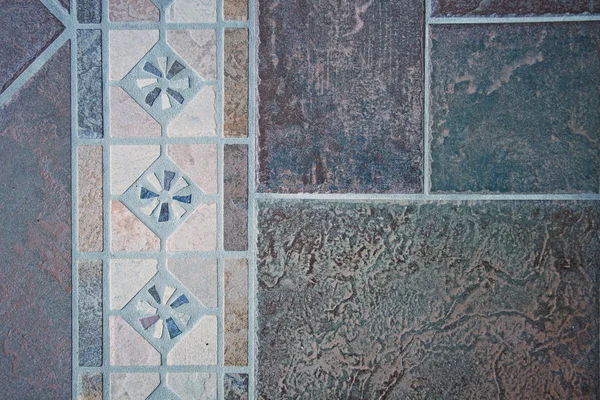Mosaik av golvplattor — Stockfoto