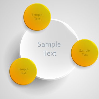 metaball renkli yuvarlak diyagramı infographics