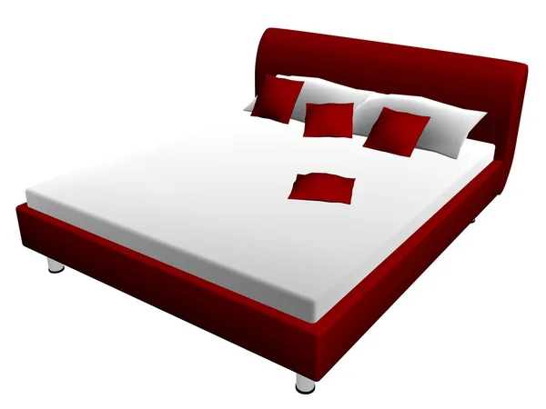A cama. Imagem De Stock