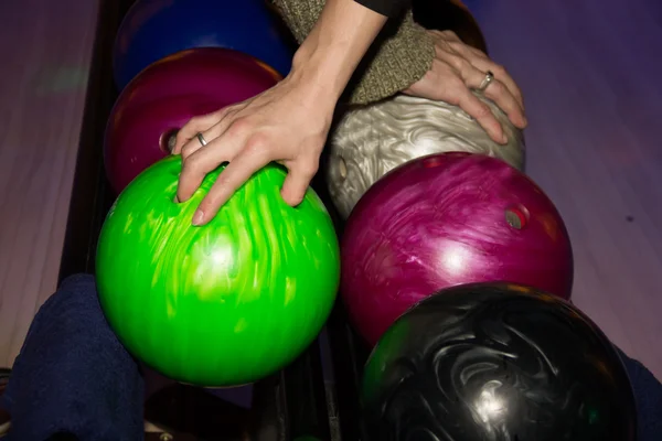 Palla da bowling — Foto Stock