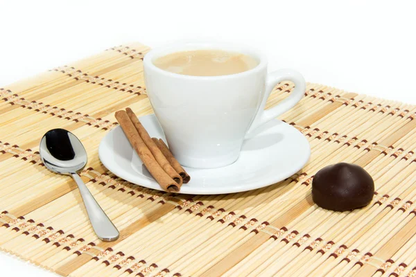 Kopje espresso koffie — Stockfoto