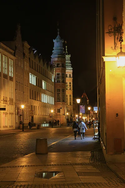 Ночная улица — стоковое фото