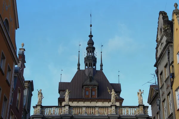 Dach des Gerichtsgebäudes — Stockfoto