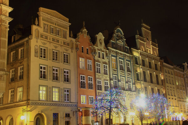 Colorful buildings