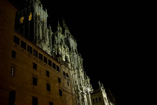 Santiago Compostela Spain November 2021 Cathedral Santiago Obradoiro Square 2021 — Stock Photo, Image