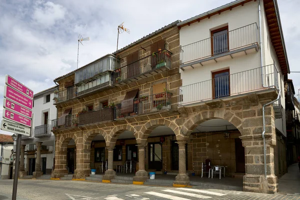 Bjar Spain September 2020 전형적 건물이야 바르트는 살라망카 Salamanca 도시로 — 스톡 사진