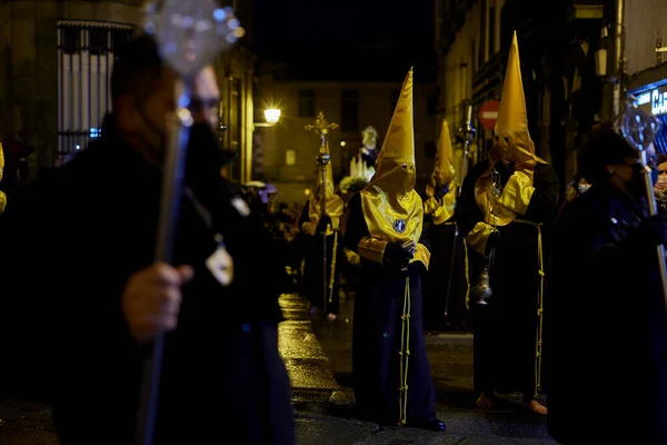 Santiago Compostela Spanien April 2022 Die Karwoche Ist Eine Der — Stockfoto