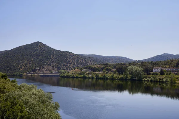 Douro Nehri. Nehir yatağı. İber Yarımadası 'nın kuzeybatısındaki en önemli nehirdir. Pico Urbin 'in güney yamacından deniz seviyesinden yaklaşık 2160 metre yükselir ve Oporto haliçlerine akar..