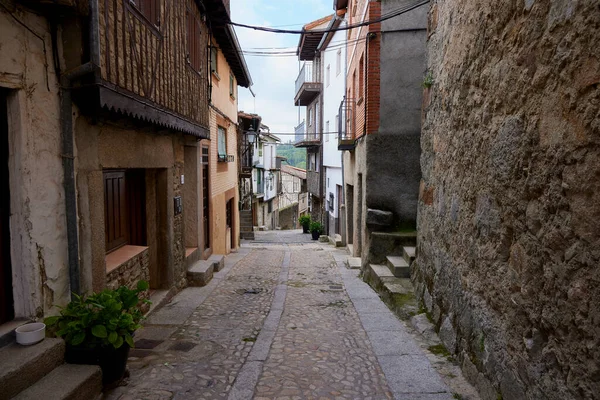 Mogarraz Spain May 2022 Typical Streets Town Salamanca Has Been — Foto Stock