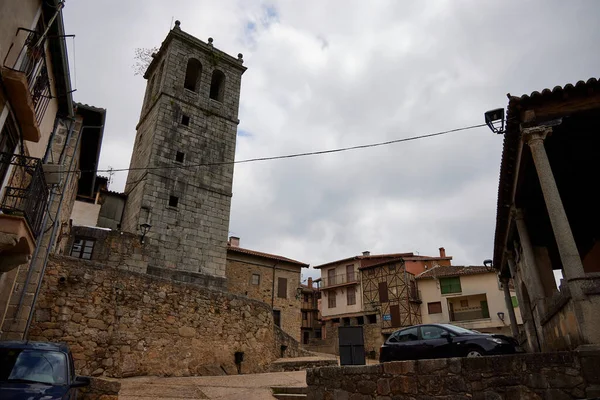 Medina Del Castaar Salamanca 2022 Május Egy Kasztíliai Város Tipikus — Stock Fotó