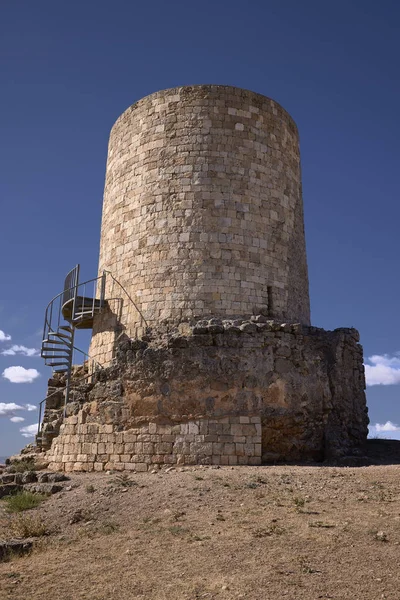 Burgo Osma Hiszpania Września 2022 Strażnica Jest Konstrukcja Okrągłym Planem — Zdjęcie stockowe