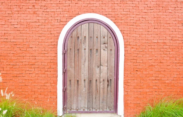 Vieille porte bois — Photo