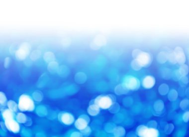 Mavi bokeh arkaplanı