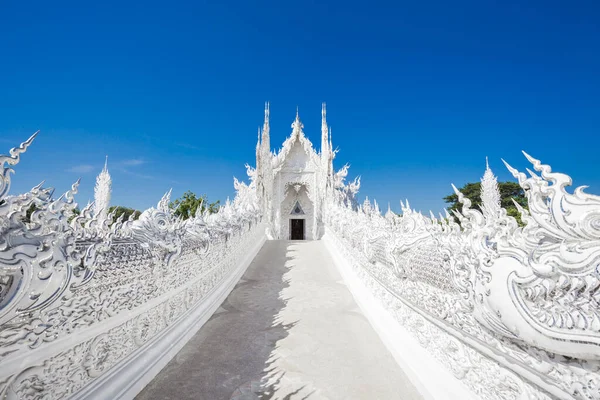 Ват Ронг Кхун Або Білий Храм Чан Рай Таїланд — стокове фото